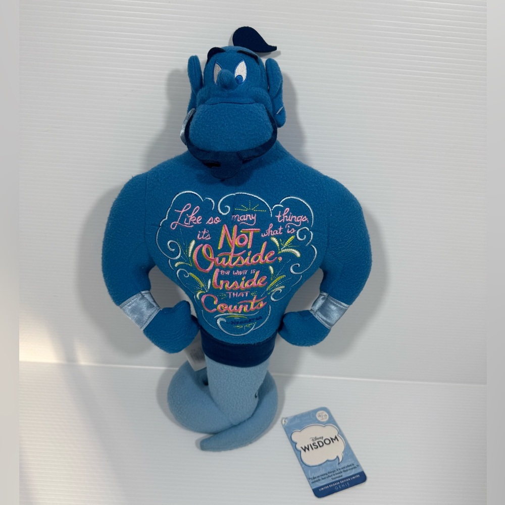 Disney Wisdom Limited Edition Genie Plush 🧞‍♂️Aladdin | Brand New